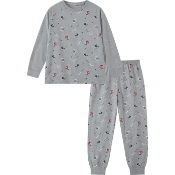 Chlapecké pyžamo Chlapecké pyžamo - Wolf S2455, šedá Barva: Šedá, Velikost: 110