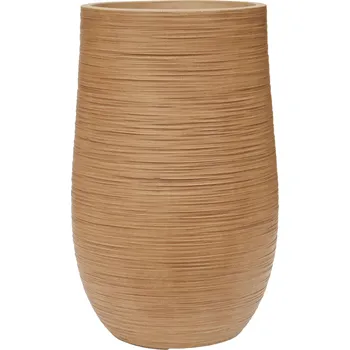 Květináč Baq Dune Partner Brown Beige Ø 35 cm / V 55 cm