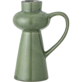 BLOOMINGVILLE Svícen Fija zelený z kameniny