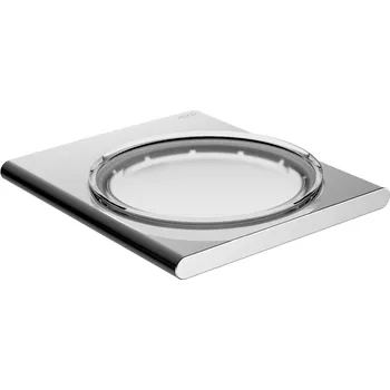 Mýdlenka Miska na mýdlo Keuco Edition 400, černý chrom kartáčovaný