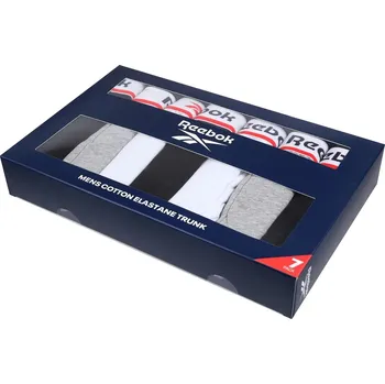 Sada pánského spodního prádla pánské boxerky REEBOK - B/G/W - 7 ks - XL (Reebok 7Pk)