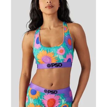Souprava dámského spodního prádla PSD Sunflower Pop Women Sports Bra Velikost: XS