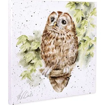 Obraz Wrendale Designs Obraz Wrendale Designs "Treetops", 20x20 cm - Sova