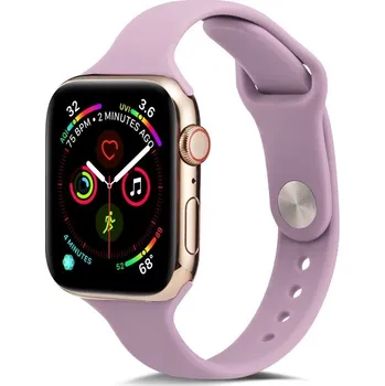 VSECHNONAMOBIL 54980 THIN Silikonový řemínek Apple Watch 8/7 (41mm) / 6 / SE / 5 / 4 (40mm) / 3 / 2 / 1 (38mm) PURPLE