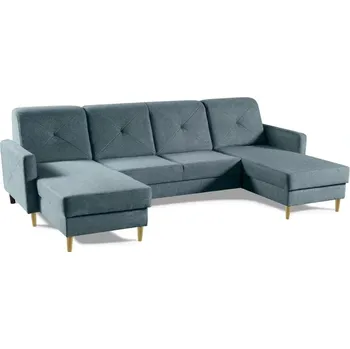 Sedací souprava Sedací souprava Scandi New U, modrá (diosa 75)