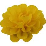 Pomponka vosková 9 cm tmavě žlutá 42 ks