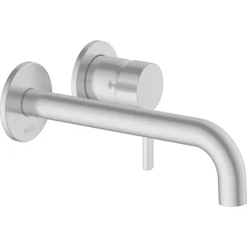 Vodovodní baterie Páková umyvadlová směšovací armatura Keuco Plan blue, 225 mm, povrchová úprava hliník