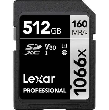 Paměťová karta LEXAR SDXC Pro 512GB 1066x UHS-I R160/W120