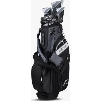 Golfová hůl CALLAWAY REVA 24 Black 8 ks dámský golfový set Flex: Dámský, Strana: Pravá, Shaft: Grafitový + Dárková krabička týček