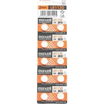 Masážní přístroj Baterie Maxell LR54 10 ks.