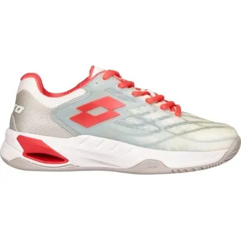 Dámská sportovní obuv Dámská tenisová obuv Lotto MIRAGE 100 CLY W 7.5 Bílá, Červená, Šedá