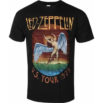 Pánské tričko Tričko metal pánské Led Zeppelin - USA Tour 1975 - NNM - RTLZETSBUSA LZTS08MB - XXL