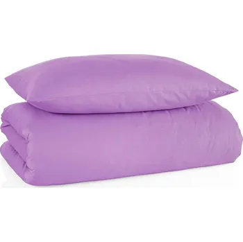 Bytový textil TipTrade s.r.o. Bavlněné povlečení Color Fialkové 140x200 + 70x90 cm