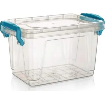 Dóza na potraviny Box univerzální GEMA 450 ml, tyrkysový