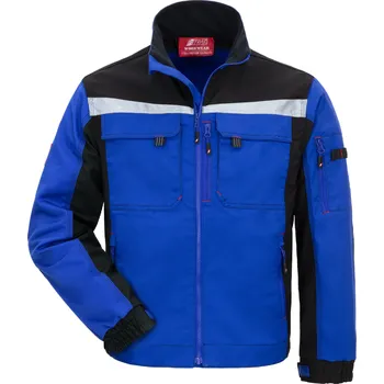 Dámská bunda NITRAS MOTION TEX PRO FX, pracovní bunda, královská modrá / černá, OEKO-TEX Velikost: 54