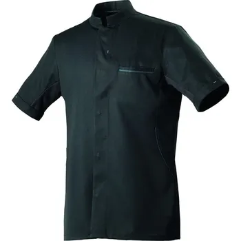 Gastro oděv Robur Dunes rondon, černý, kr. rukáv, XS