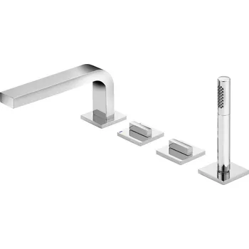 Vodovodní baterie Vanová směšovací armatura Keuco Edition 11, 220 mm, bronz kartáčovaný