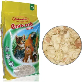 Podestýlka pro hlodavce Kukuřičná podestýlka, 10l hrubá /120