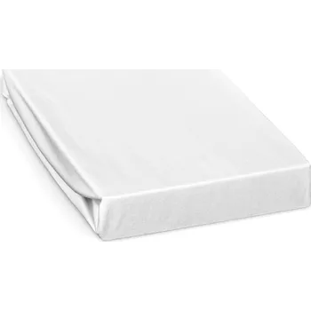 Prostěradlo Jersey prostěradlo 200x200cm, bílé