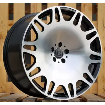 Alu kolo Alu kola Racing Line XE629, 22x9 5x112 ET32, černá + leštění (zátěžová)