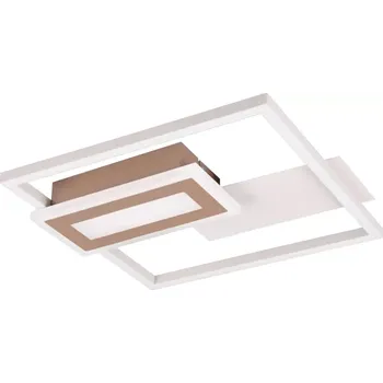 Trio Leuchten R67862176 SPIRO - Moderní LED stropní svítidlo v jemně šedé barvě, LED 22W, 3000K, 30 x 33cm (Moderní stropní svítidlo)