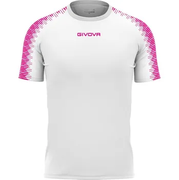 fotbalový dres givova Club XL bílá/fuxiová 0306