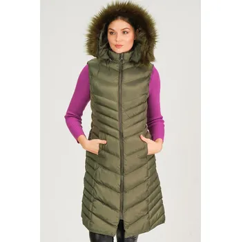 Dámská vesta Dámská vesta dewberry dewberry kaki 1749536