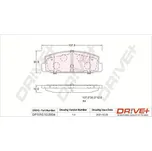 Sada brzdových destiček, vždy 4 kusy v sadě Dr!ve+ DP1010.10.0004