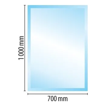 Krbová kamna Sklo pod kamna typ F4, 1000 x 700 x 6 mm + doprava zdarma!