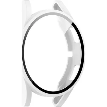 VSECHNONAMOBIL 89196 PC FULL COVER Plastový kryt se sklem pro Samsung Galaxy Watch FE bílý