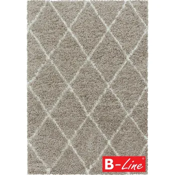 Koberec Ayyildiz Hali Kusový koberec ALVOR SHAGGY 3401 Beige Rozměr 60x110 cm