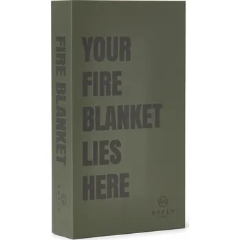 Zabezpečení domácnosti Hasící deka SAFLY HOME ve vzhledu knihy 120 x 120 cm Barva: Zelená