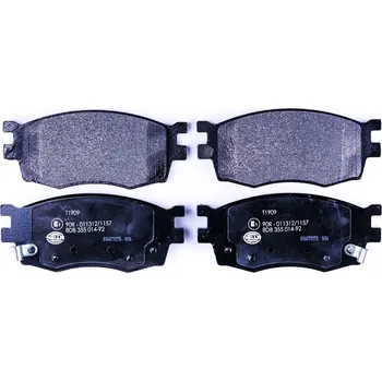 Brzdová destička Sada brzdových destiček, kotoučová brzda HELLA 8DB 355 014-921