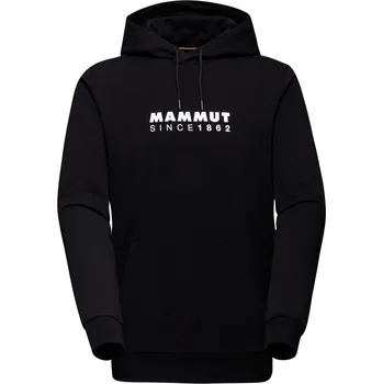 Pánská mikina Mammut ML Hoody Men Logo | Black/White XL