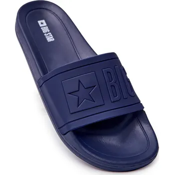 Dámské sandále Pánské Klasické Nazouváky Big Star DD174690 Barva: Modrá, Velikost: 42