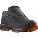 Dětské boty SALOMON OUTWAY CSWP JUNIOR L47282800 EBONY/BLACK/SHOCKING ORANGE 33