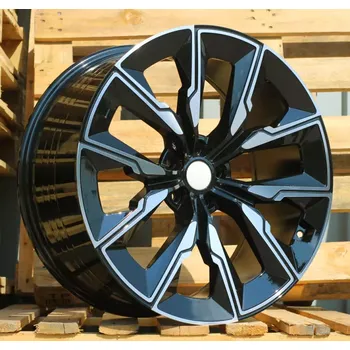 Alu kolo Alu kola Racing Line FBX144, 21x8.5 5x112 ET25, černá + leštění (zátěžová) vhodné pro BMW 6 Gran Turismo (2017-2023), BMW 7 G11 (2015-2022)