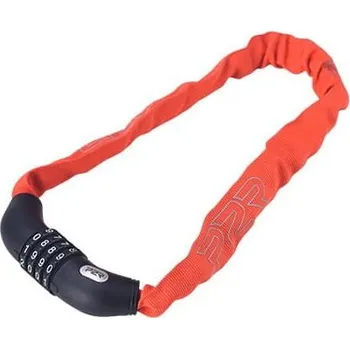 Zámek na kolo Zámek na jízdní kolo P2R AMBID 4/650 mm, řetězový, red - P2R