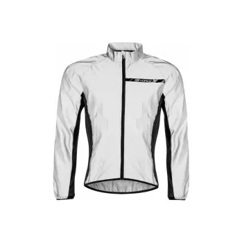 Cyklistická bunda bunda FORCE FLASH, celoreflexní, velikost L