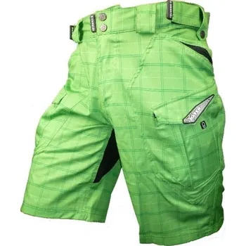 Cyklistické kalhoty kalhoty krátké pánské HAVEN CUBES II zelené (kalhoty krátké pánské HAVEN CUBES II zelené)