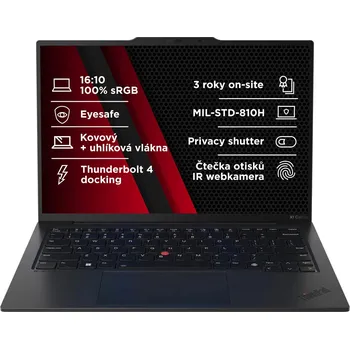 Notebook LENOVO NTB Thinkpad X1 Carbon G12 - Ultra7 155U,14" WUXGA,32GB,1TBSSD,IRcam,W11P 21KC0061CK