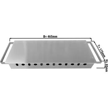 Vakuovačka G.Gastro Ohřívač pokrmů - 465 x 175 x 65 mm