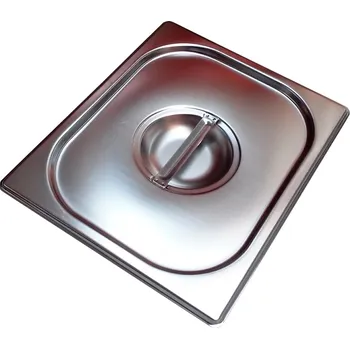 Plech na pečení TOMGAST Víko na gastronádoby Standard bez úchytů GN 1/6