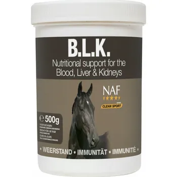 Krmivo pro koně NAF BLK-detox organismu a regenerace jater 500g