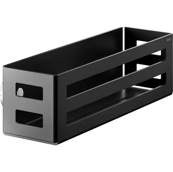 Drátěná police Košík do sprchy Keuco, 320 x 93 x 90 mm, černá matná