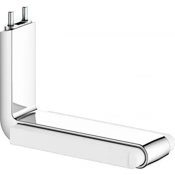 Držák na toaletní papír Keuco Axess, pochromováno/bílá