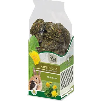 Krmivo pro hlodavce JR Farm GmbH JR Farm bezobilná mini srdíčka 150 g