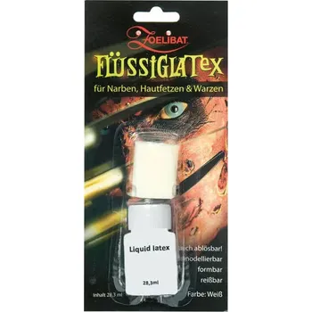 Party dekorace Tekutý latex bílý s houbičkou