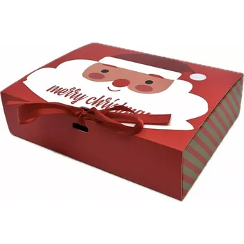 Dárková krabička Vánoční dárková krabička "Santa Claus" 20x5x15 cm