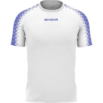 fotbalový dres givova Club S bílá/modrá 0302